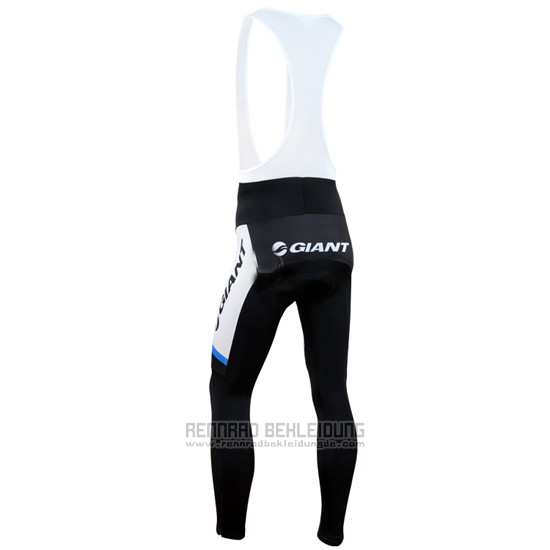 2014 Fahrradbekleidung Giant Shimano Shwarz und Wei Trikot Langarm und Tragerhose